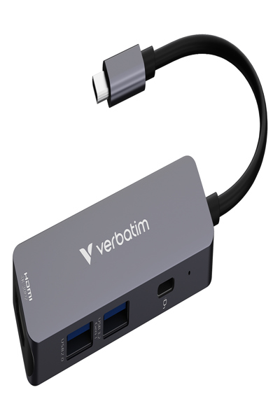 Verbatim USB-C Essentials Multi- Port Hub 32155 - 32155