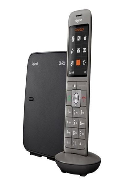 Gigaset CL 660 DECT Phone 400 Entries Anthracite/Black - S30852-H2804-B101