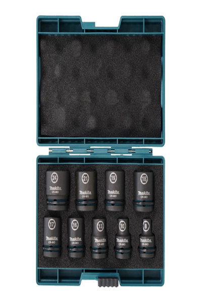 Makita E-16564 Socket wrench set 1/2" 9 parts - E-16564