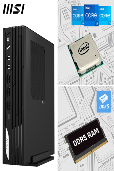 MSI PRO DP21 14M INTEL CORE I5 14400 BAREBONE - PRO DP21 14M I5 14400 BB