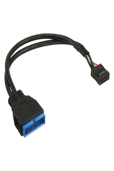 Connecteur USB 2.0 vers 3.0 interne en ligne USB 2.0 / USB 3.0 interne - 0,30 m