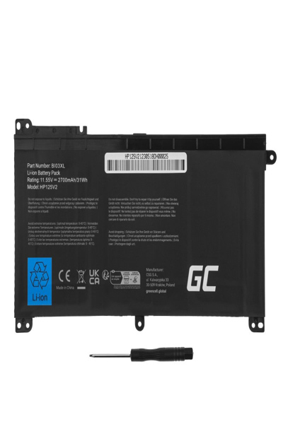 Green Cell BI03XL ON03XL Laptop Battery HP - HP125V2