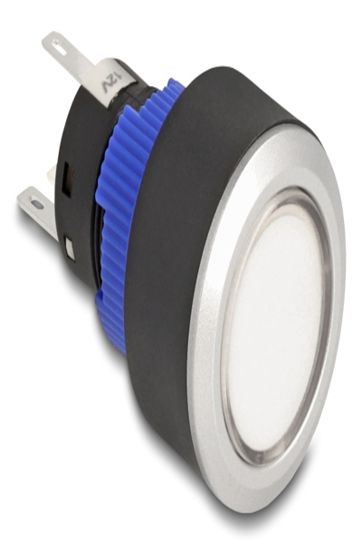 Delock Push Button protruding 22 mm 5 x Solder flat Plastic LED - 22046