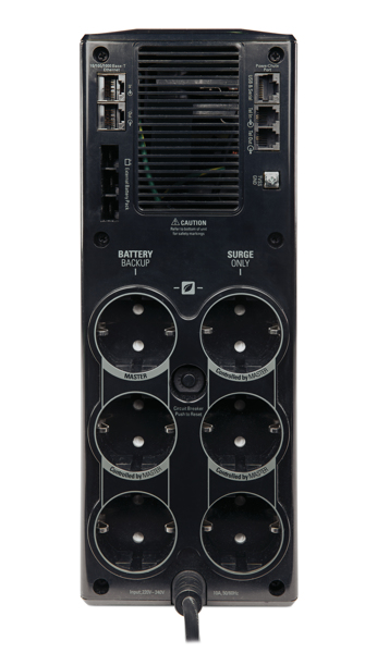 APC Back-UPS Pro - Line-Interactive - 1.5 kVA - 865 W - Sine - 156 V - 300 V - BR1500G-GR