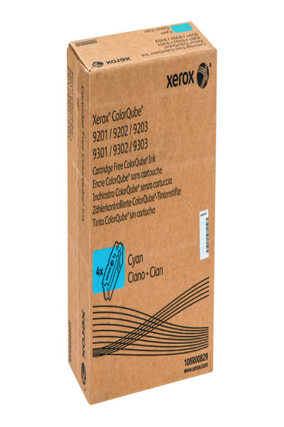 Xerox 108R829 - 4 pc(s) - Cyan - Inkjet - 37000 pages - Cyan - ColorQube 9201 - 9202 - 9203 - 9301 - 9302 - 9303