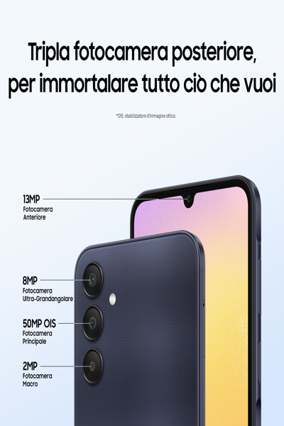 Samsung Galaxy A25 - 5G smartphone - SM-A256BZYHEUE