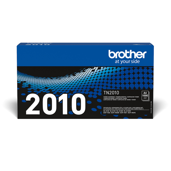 Brother TN2010 - Svart - original - TN2010