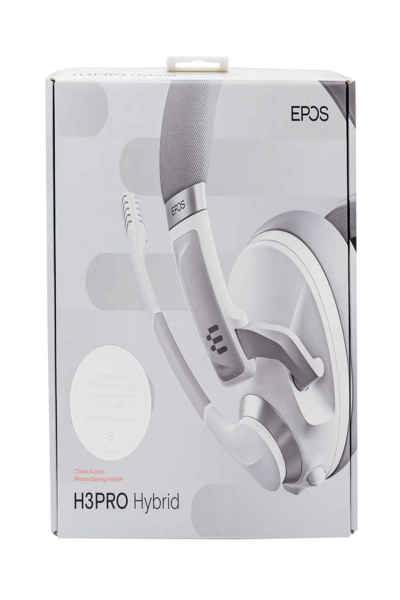 EPOS H3 PRO Hybrid Gaming-Headset - hvit - Støyreduksjon - 1000893