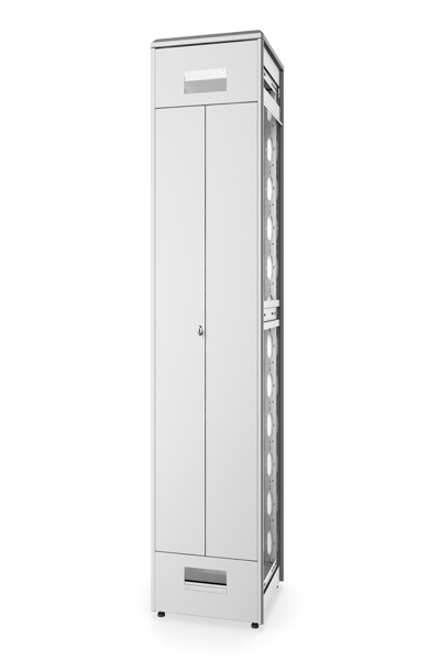 DIGITUS Network Rack Unique Series - 800x800 mm (WxD) - Freestanding rack - 36U - 800 kg - Key lock - Rack rails - Adjustable feet - DN-31107