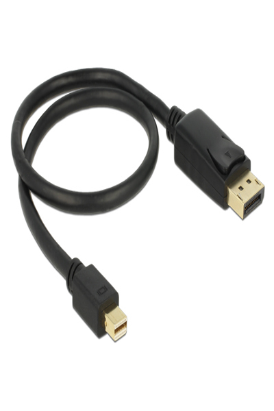 Delock DisplayPort-adapter - DisplayPort (hane) till Mini DisplayPort (hane) - 83984