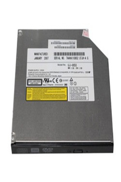 Origin Storage DVD+/- RW Slimline SATA Drive in Black - Black - Tray - Horizontal - Laptop - DVD-RW - Serial ATA - DVDRW-SLIM-SATA-BLK
