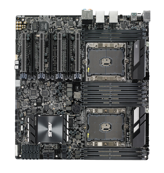 ASUS WS C621E SAGE - Intel - LGA 3647 (Socket P) Moderkort - 90SW0020-M0EAY0