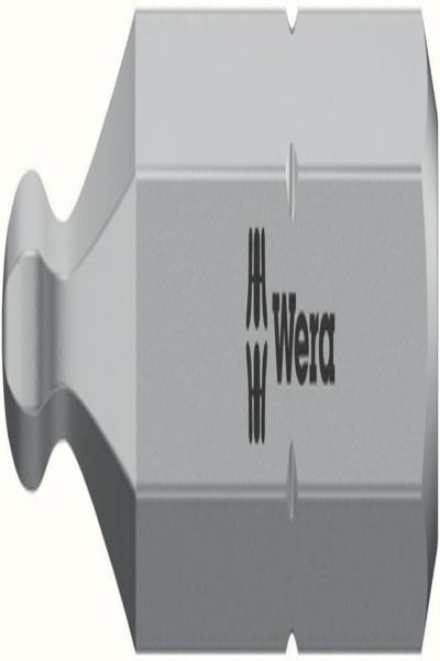 Embout hexagonal Wera 842/1 z 5 mm en acier à outils allié tenace dur D 6.3 1 pièce.