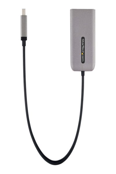 StarTech.com 2-portars USB-C MST-hubb, USB Type-C till 2x DisplayPort-adapter för flera bildskärmar för bärbar dator, Dual-DP upp till 4K 60Hz med DP 1.4 Alt-läge och DSC, HDR, 30 cm kabel, USB-bussdriven - MST14CD122DP