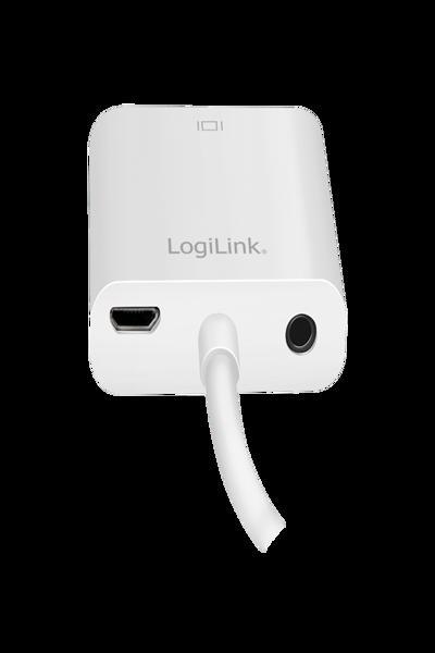 LogiLink HDMI 1.4 Adapterkabel 150mm Vit - CV0150
