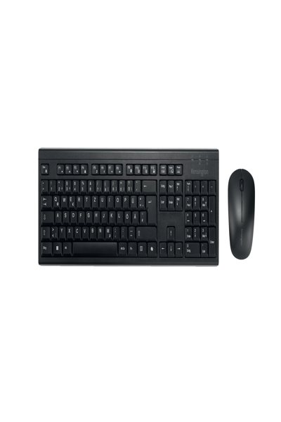 Kensington KM270 EQ Wireless Tastatur & Maus Set - Keyboard - 1,200 dpi - K75560DE