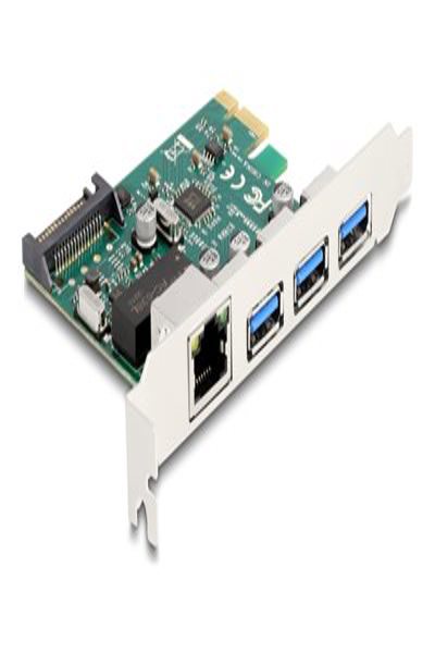 Delock Nätverksadapter - PCIe 2.0 - 90105