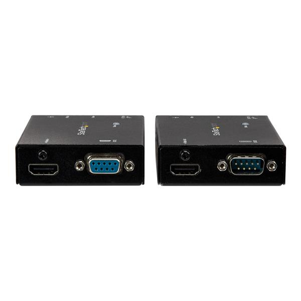 StarTech HDMI over CAT5 Extender with IR and Serial - HDBaseT Extender - 4K - Video/Audio/Infrared/Serial/Network Extender - 10Base-T - up to 100 m - ST121HDBTL
