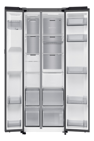 Samsung RS80F64KEFEF edelstahl dunkel AI Voice Control Energy Mode Metal - RS80F64KEFEF