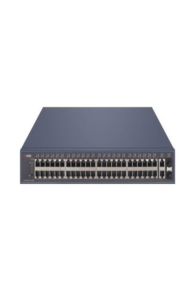 Hikvision DS-3E1552P-SI - Managed - Gigabit Ethernet (10/100/1000) - Full duplex - Power over Ethernet (PoE) - Rack mounting - 1U - 301802631