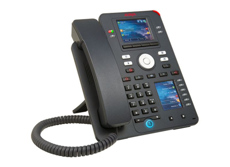 Avaya J159 - IP Phone - Black - Wired handset - Desk/Wall - LED - 8.89 cm (3.5") - 700512394