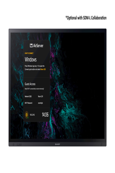 Sharp PN-LA652 65" Interactive Flat Panel LCD