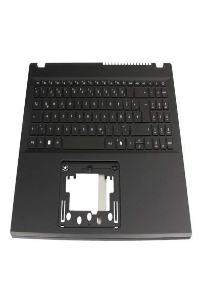 Acer 13F108M7601 Keyboard incl. Topcase DE German black/black with - Keyboard