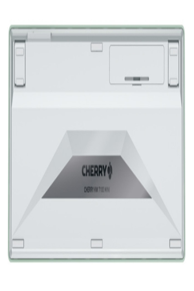 Cherry KW 7100 MINI BT, Trådlös, Bluetooth, Saxknappbrytare, QWERTY, Mintfärg - JK-7100EU-18