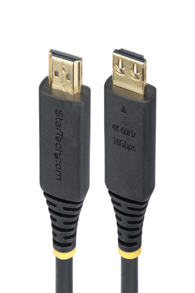 StarTech.com 1,8 m höghastighets-HDMI-kabel med greppkontakter - HDMI2-CABLE-GRIP-6F