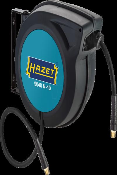 HAZET 9040N-10 - Wall-mounted reel - Automatic - Black,Blue - Plastic,Polymer - Wall-mounted - 15 m - 9040N-10