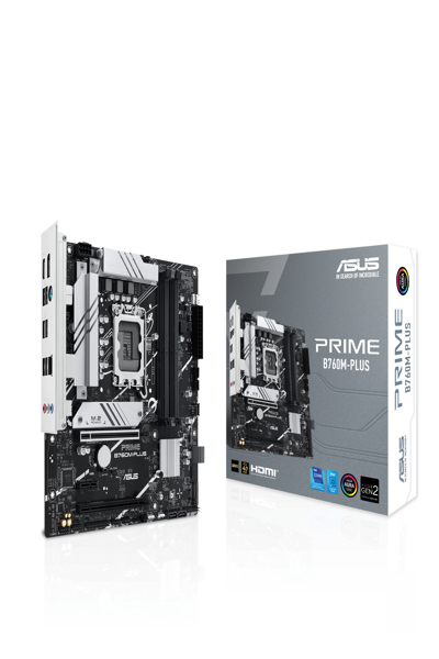 ASUS PRIME B760M-PLUS Moderkort - 90MB1GY0-M0EAY0