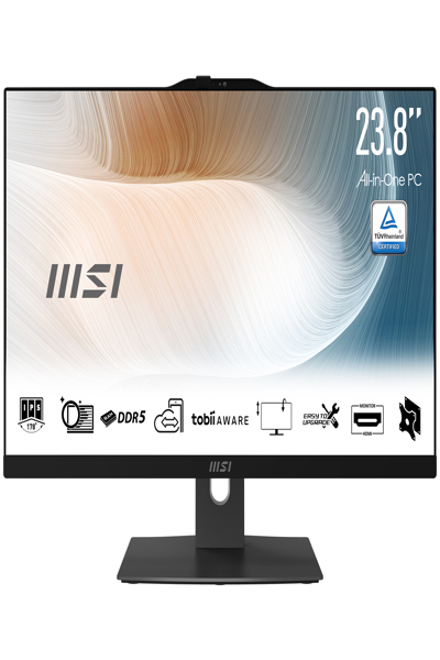 MSI Modern AM242P 1M-1868DE - 23.8" FHD IPS - Core 5 120U - 16GB - 512GB - Win11 Pro - 00AE0721-1868