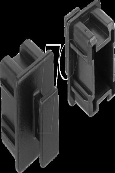 Delock Dammskydd för Mini SAS HD SFF 8644 hona med grepp - 64012