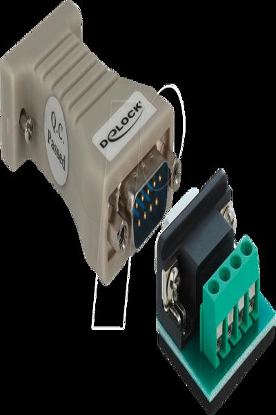 Delock Seriell adapter - RS-232 - 64140