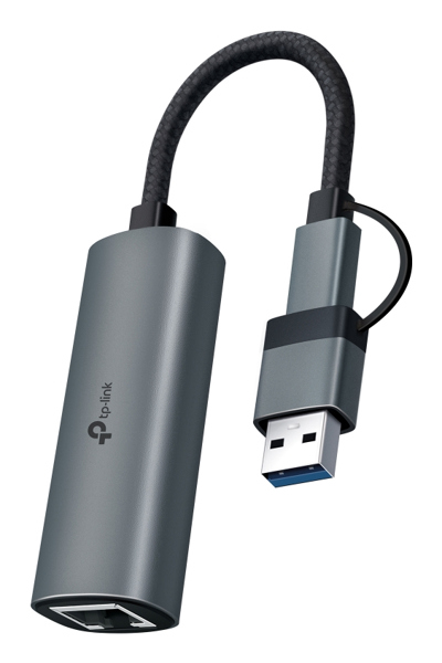 TP-LINK UE310C V1 - Network Adapter - SuperSpeed USB 3.0 USB-C 3.0 - Gigabit - Adapter - Digital - UE310C