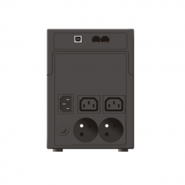 EASYLINE 1200 AVR USB Line interactive UPS 1200VA 4AC outlet - T/EASYTO-001K20/00