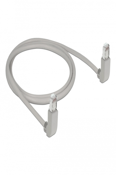 Câble patch Delock - RJ-45 (M) coudé vers le haut vers RJ-45 (M) coudé vers le haut