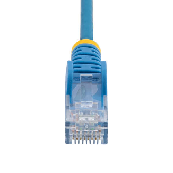 StarTech 2.5m CAT6 Cable Slim Snagless Blue - N6PAT250CMBLS