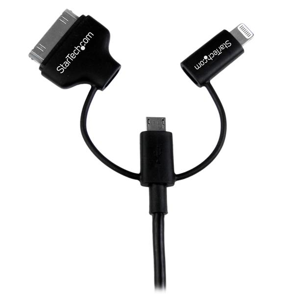 StarTech LTADUB1M Lightning 30-pin Micro USB Combo - LTADUB1MB