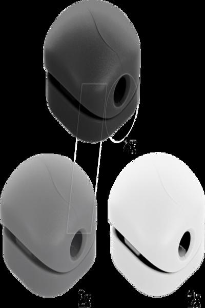 Delock Cable Clip Set - Cable clips - 18299