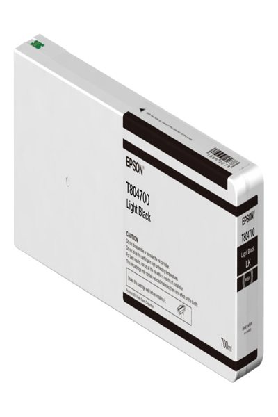 Epson Singlepack Light Black T804700 UltraChrome HDX/HD 700 ml - Noir clair - Encre pigmentée - 700 ml - 1 pièce(s)