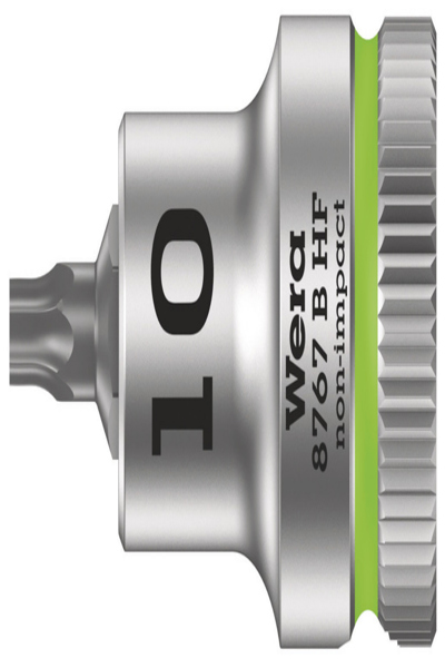 Wera 05003059001, Douille, 3/8", 1 tête(s), T10, Acier au chrome-vanadium, Chrome