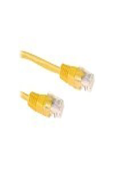 ACT Yellow 10 meter U/UTP CAT5E patch cable with RJ45 connectors - 10 m - Yellow