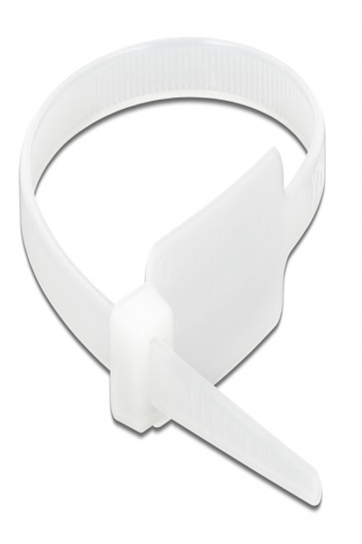 Collier de serrage Delock avec étiquette
