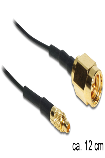 Delock Aerial adapter - SMA (M) to MMCX (M) - 88471