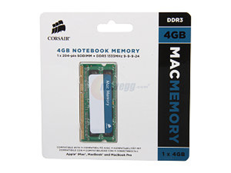 Corsair Mac Memory - DDR3 - modul - CMSA4GX3M1A1333C9