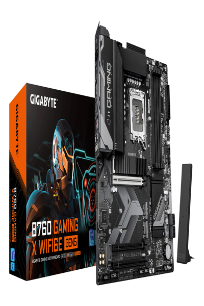 GIGABYTE B760 GAMING X WIFI6E GEN5 ATX MOTHERBOARD - B760 G X WF6E GEN5