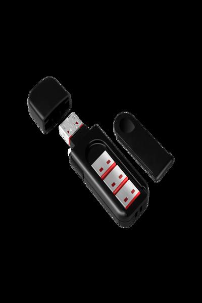 LogiLink USB-A portlåssett med nøkkel - AU0054