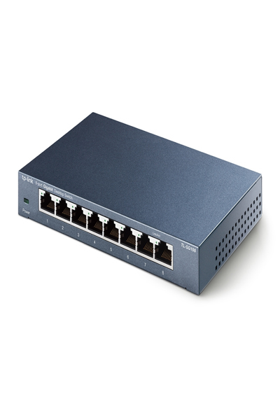 TP-LINK 8-Portars Gigabit Desktop Nätverksswitch - TL-SG108 V4