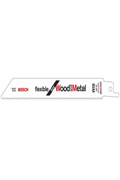 Bosch S 922 HF - Metal - Sheet metal - Wood with nails - 2.5 mm